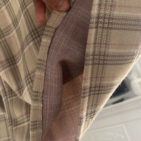 Antistar Size Medium Plaid Top - Picture 4 of 4